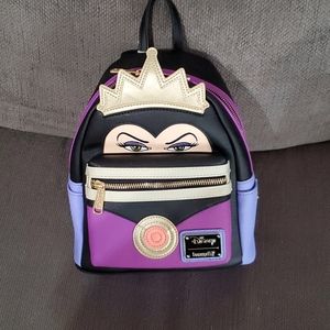 Disney loungefly evil queen mini backpack